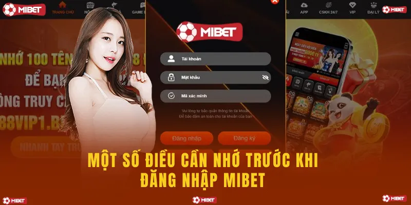 Hướng dẫn đăng nhập tài khoản MIBET